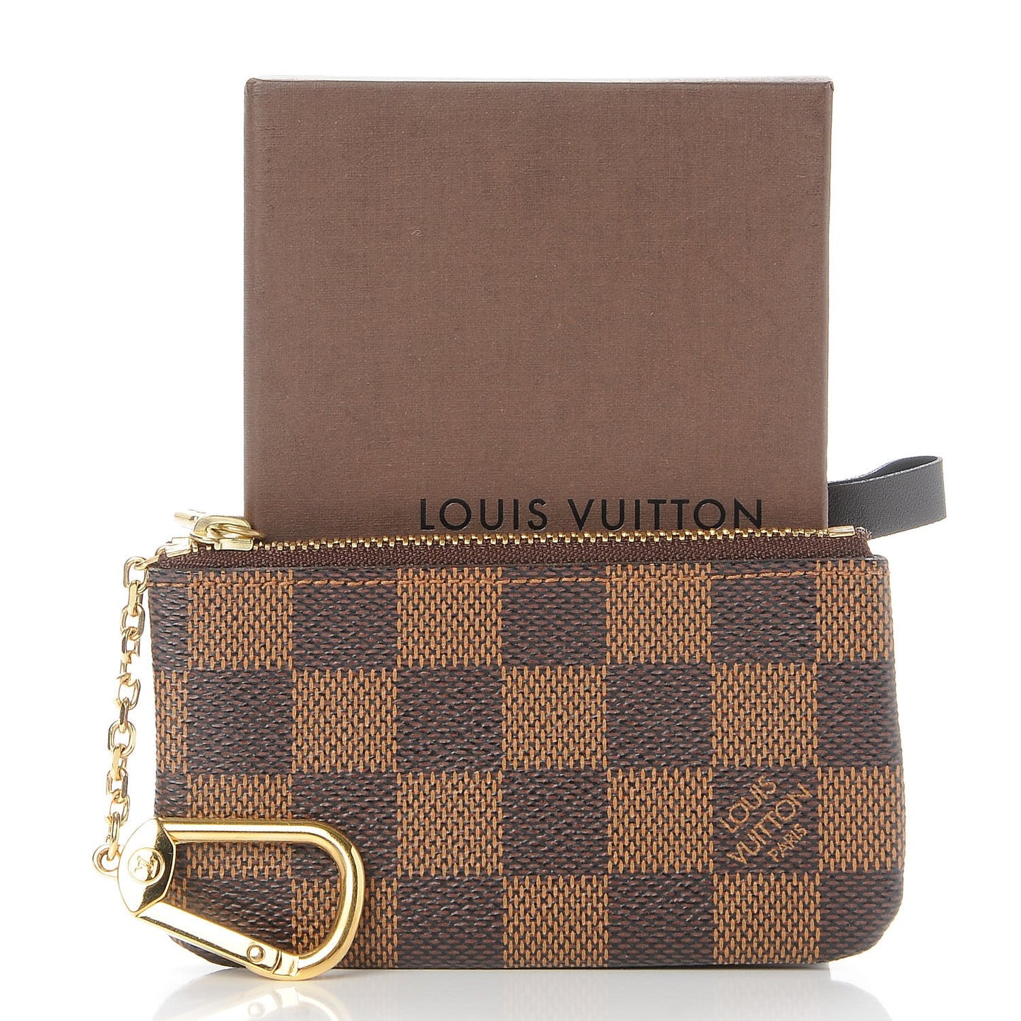 Damier Ebene Key Pouch