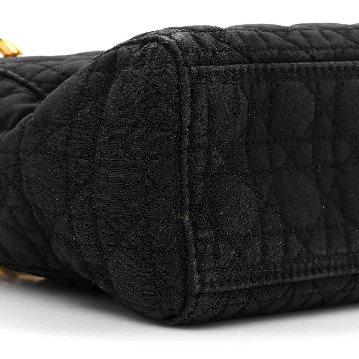 Christian Dior Nylon Cannage Mini Lady Dior Black 9 of 18