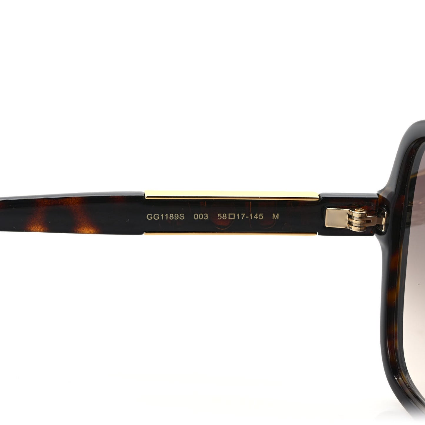 Oversized Square GG1189S Sunglasses Black