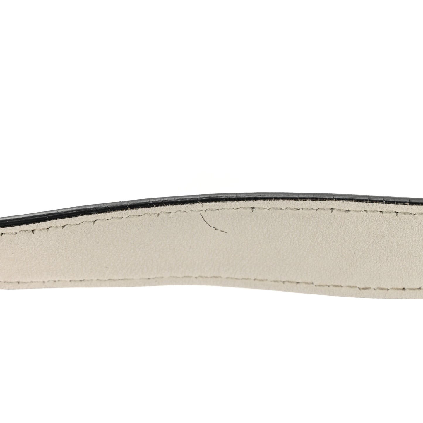Vitello Calfskin Studded Shoulder Bag White
