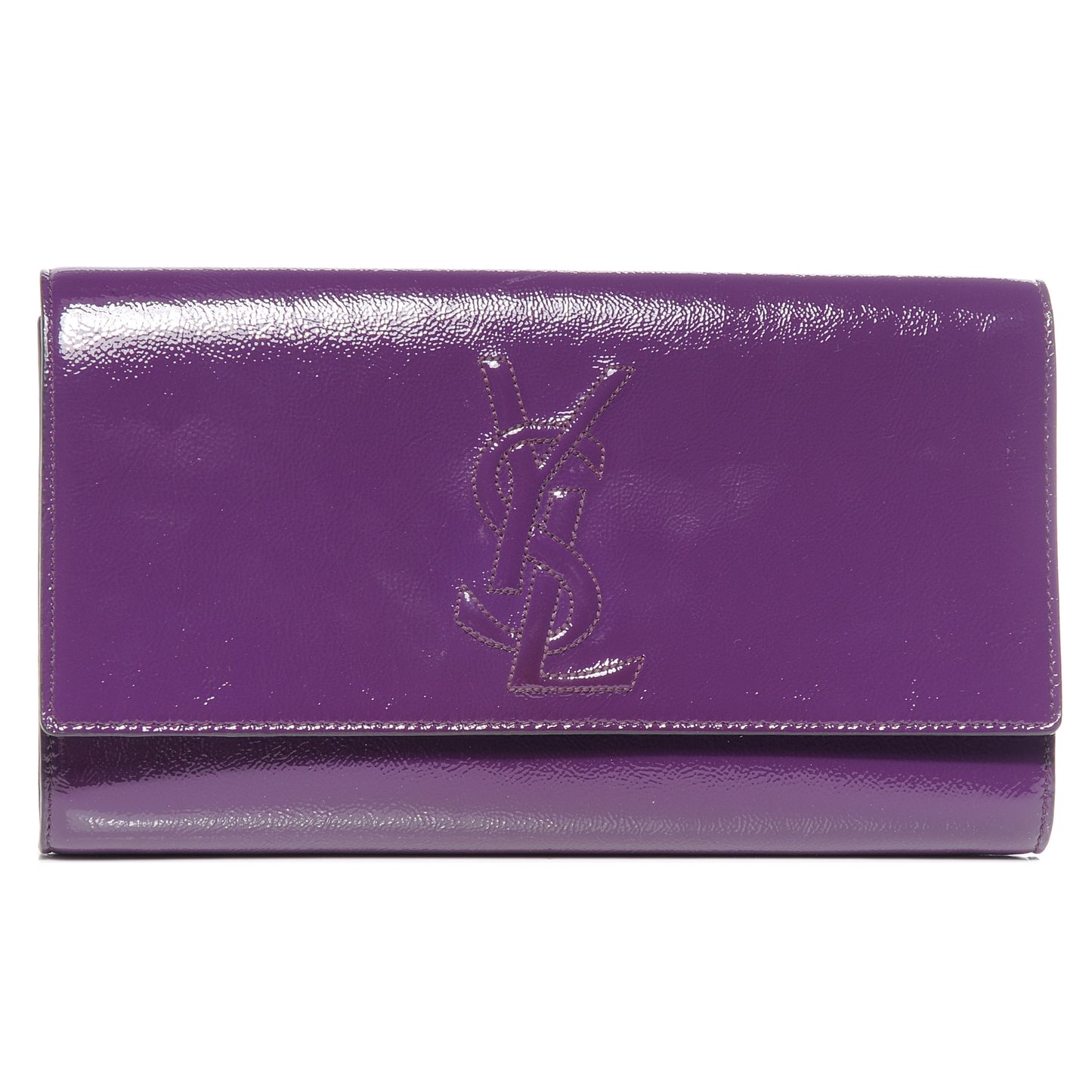Patent Belle de Jour Clutch Purple