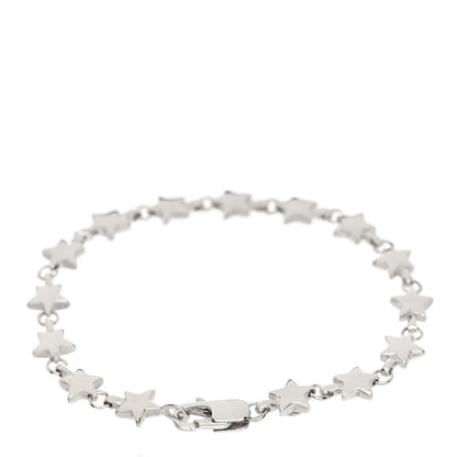 Tiffany Sterling Silver Chain of Stars Bracelet 2 of 3