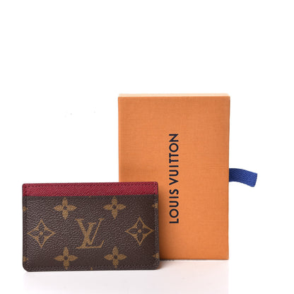 Louis Vuitton Monogram Card Holder Fuchsia 7 of 7