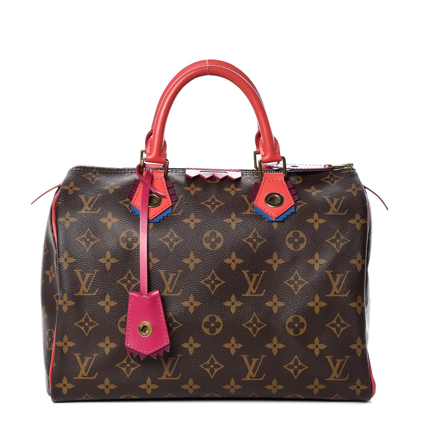 Monogram Totem Speedy 30 Flamingo