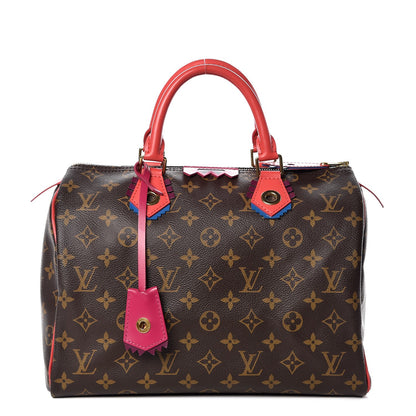 Louis Vuitton Monogram Totem Speedy 30 Flamingo 1 of 10