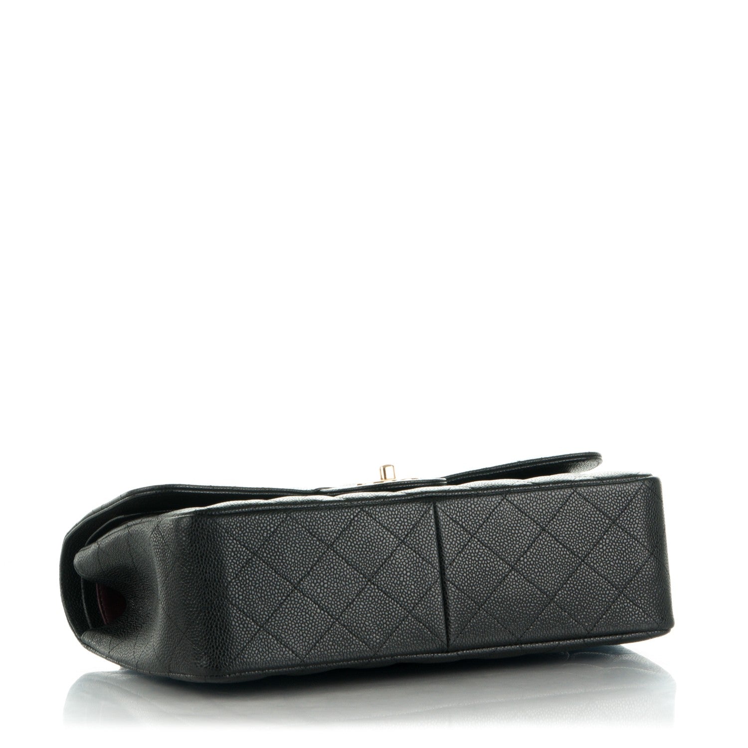 Chanel Caviar Quilted Jumbo Double Flap Black 5 of 9