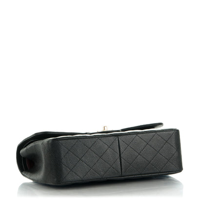 Chanel Caviar Quilted Jumbo Double Flap Black 5 of 9
