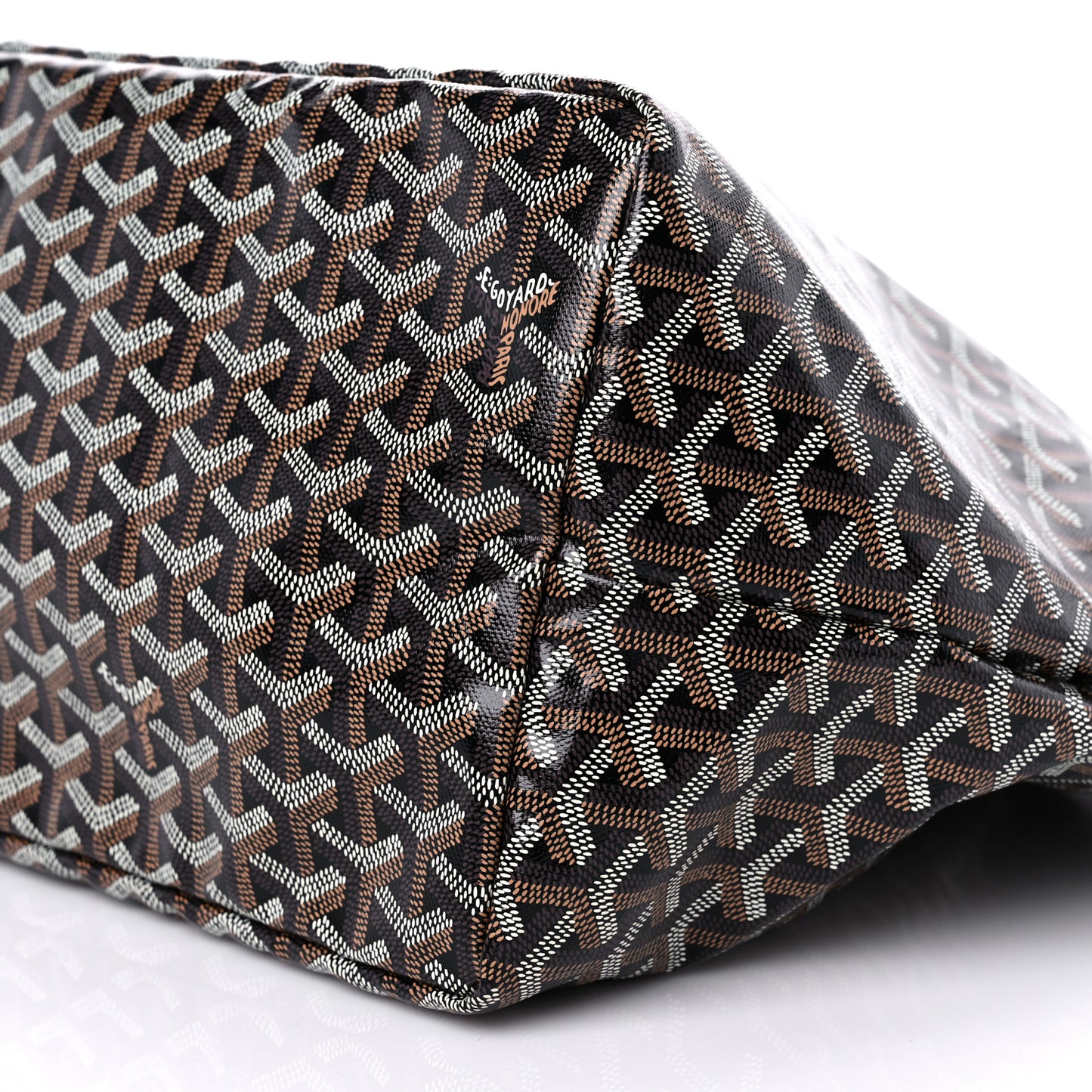 Goyardine Saint Louis GM Black Gold