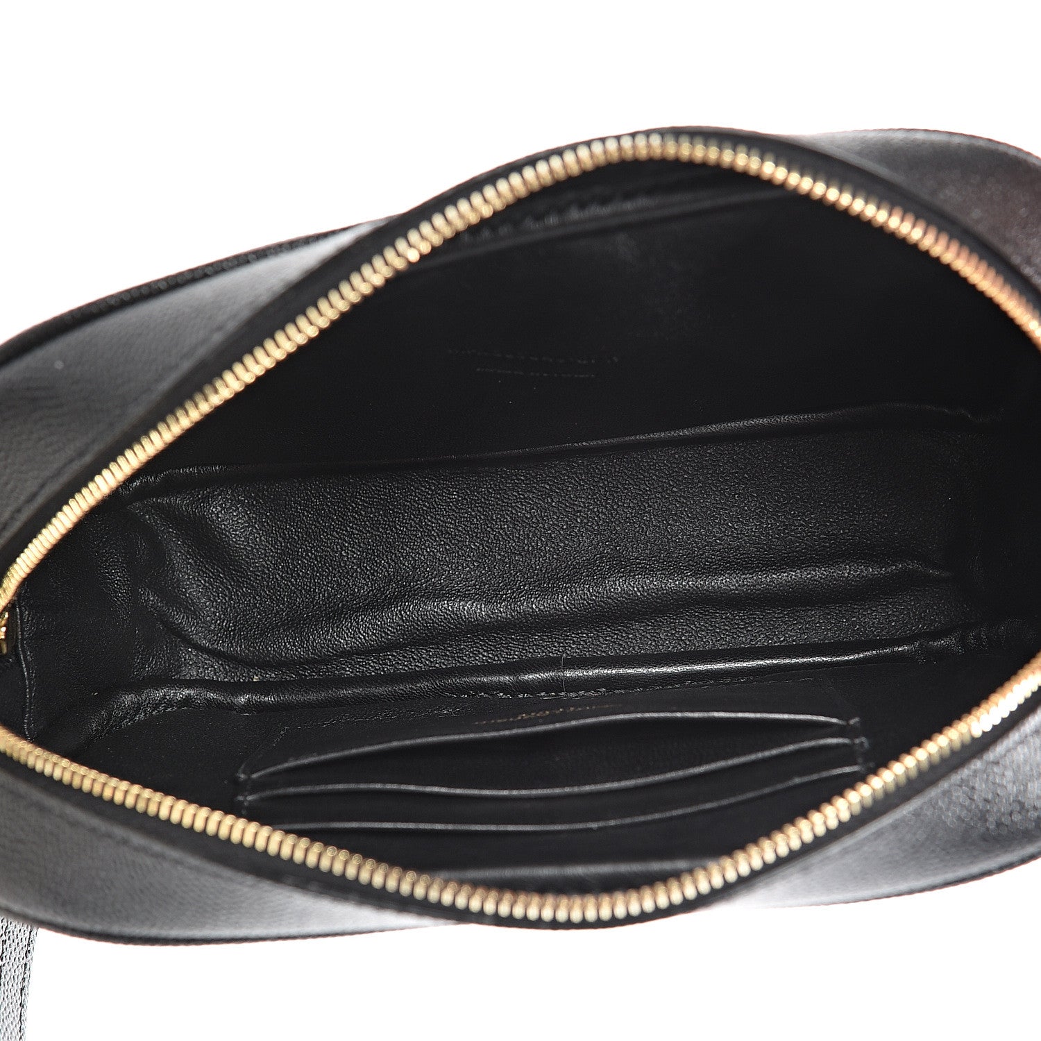 Saint Laurent Grain De Poudre Matelasse Monogram Mini Lou Camera Bag Black 4 of 9
