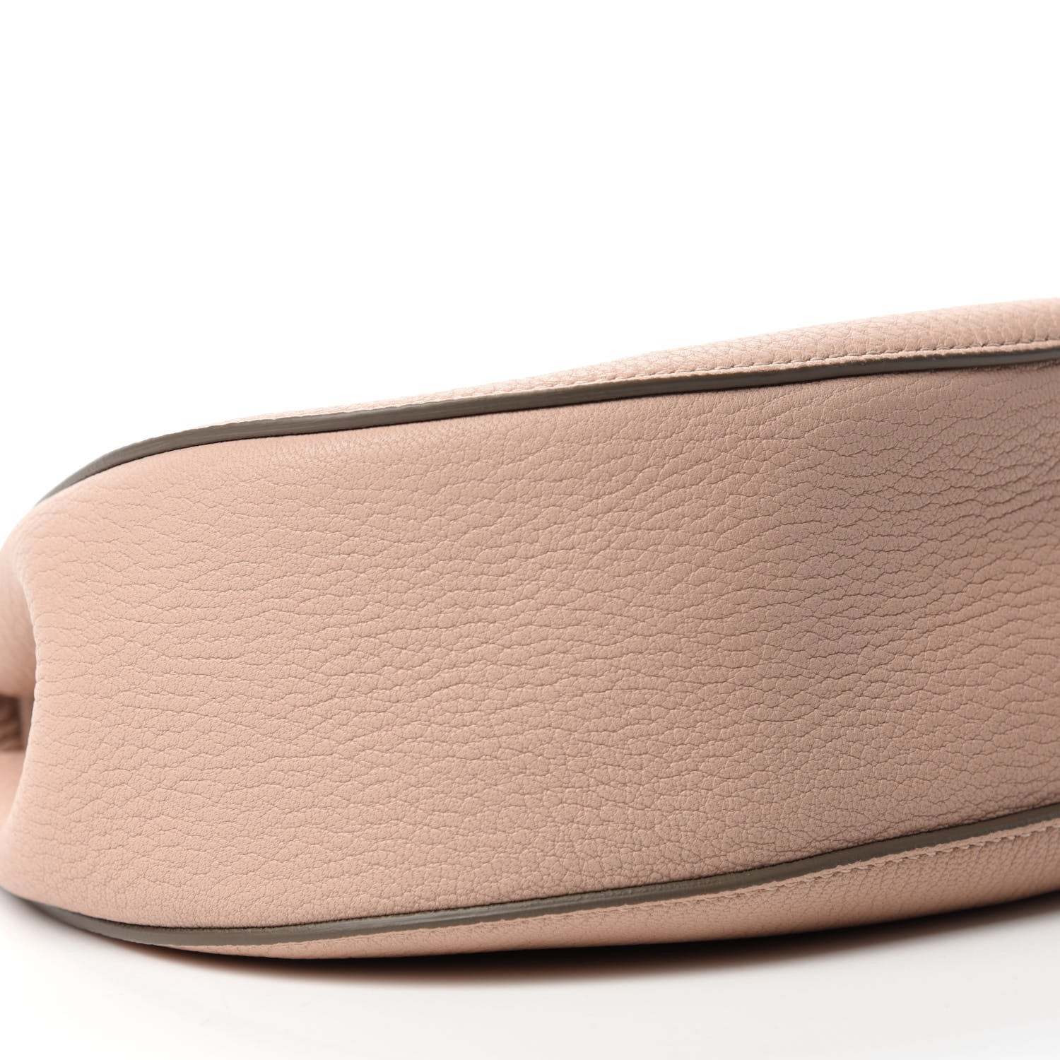 Chloe Grained Lambskin Drew Shoulder Bag Cement Pink 6 of 10