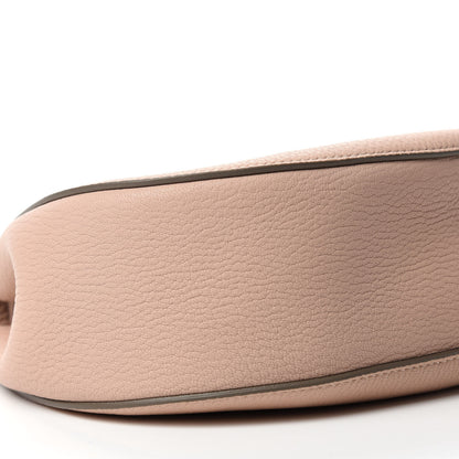 Chloe Grained Lambskin Drew Shoulder Bag Cement Pink 6 of 10