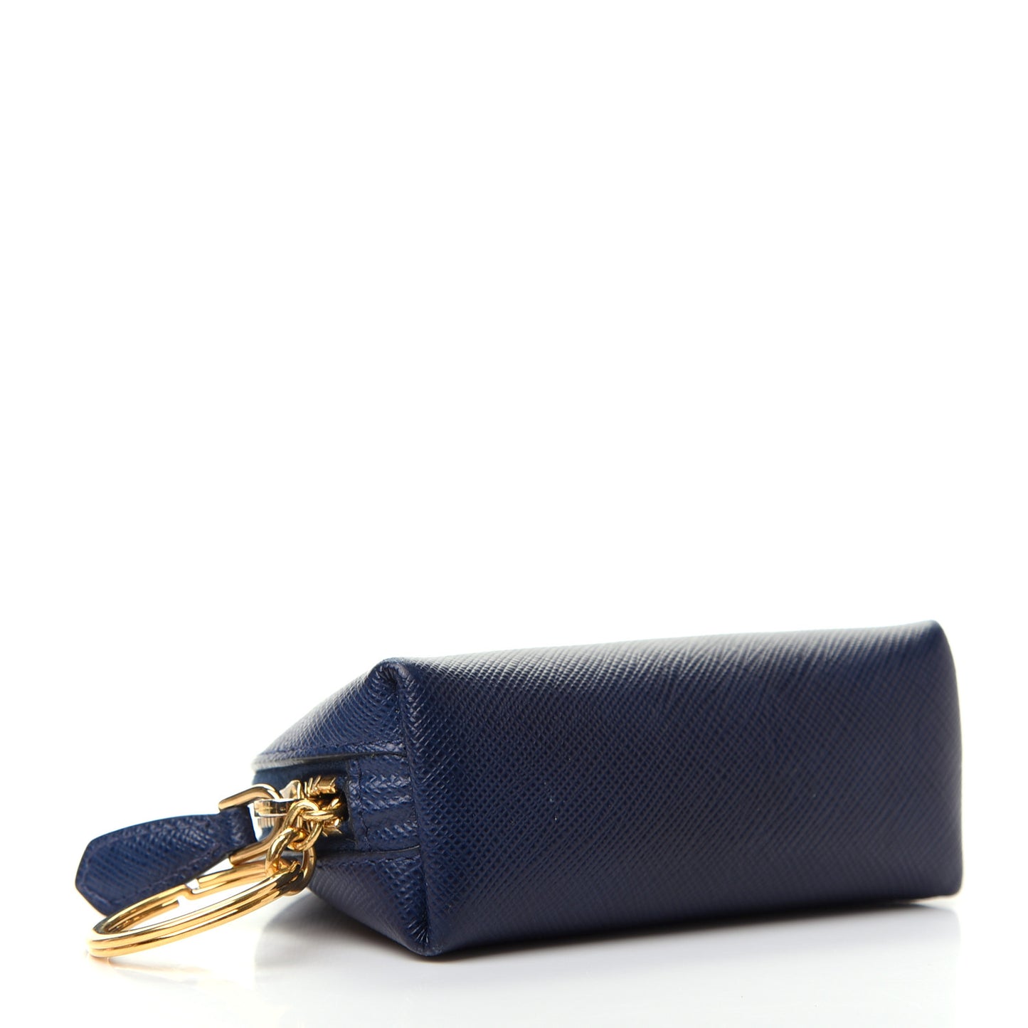 Saffiano Metal Coin Purse Bluette