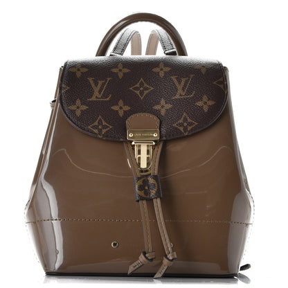 Louis Vuitton Patent Monogram Hot Springs Backpack Vert Bronze 1 of 7
