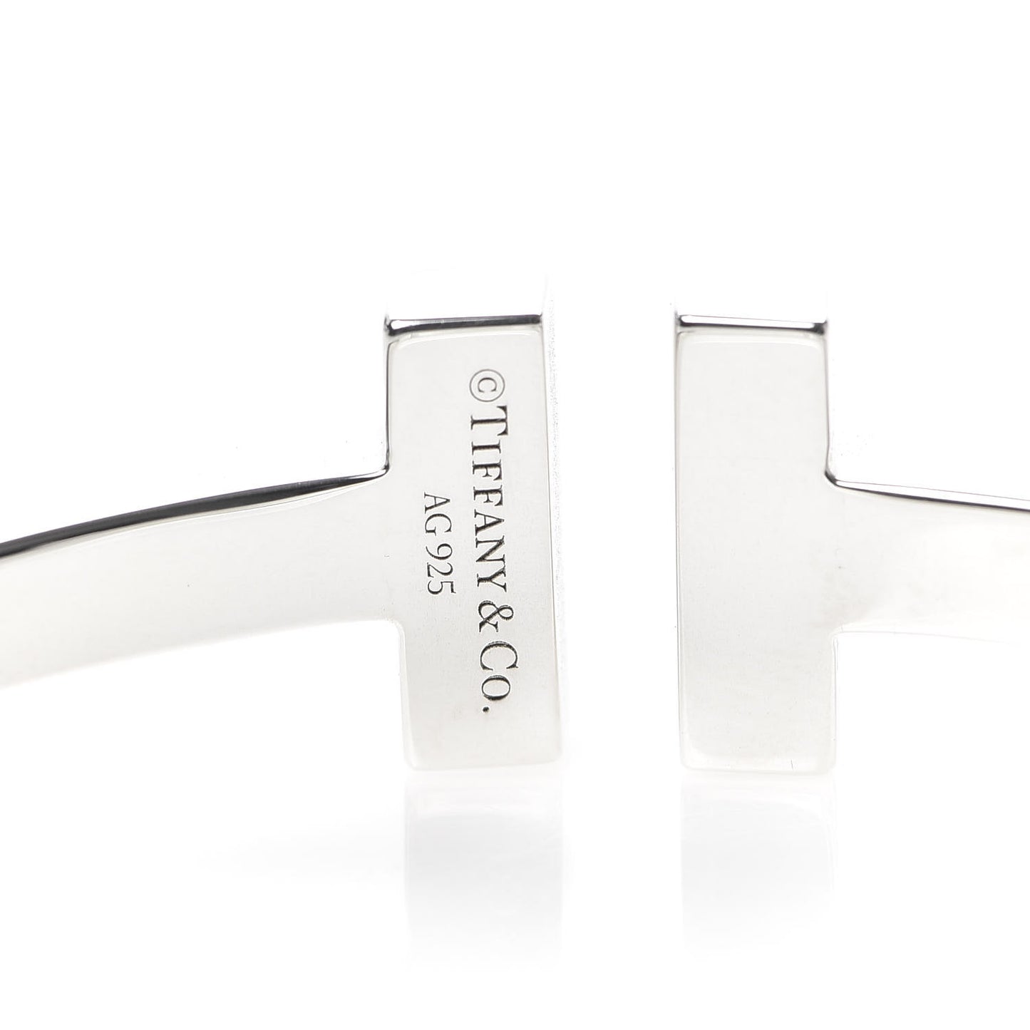 Sterling Silver T Square Bracelet