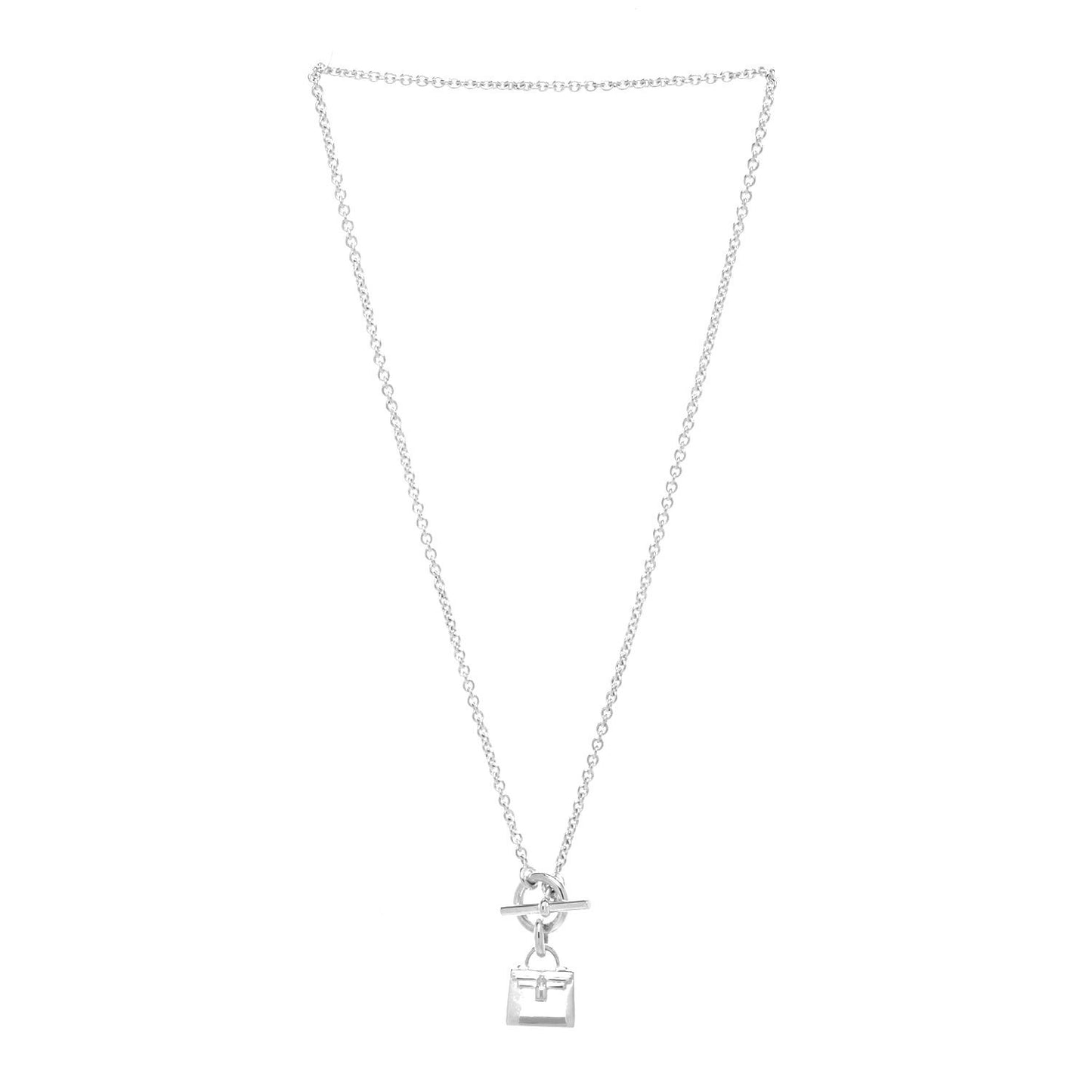 Sterling Silver Kelly Charm Pendant Necklace