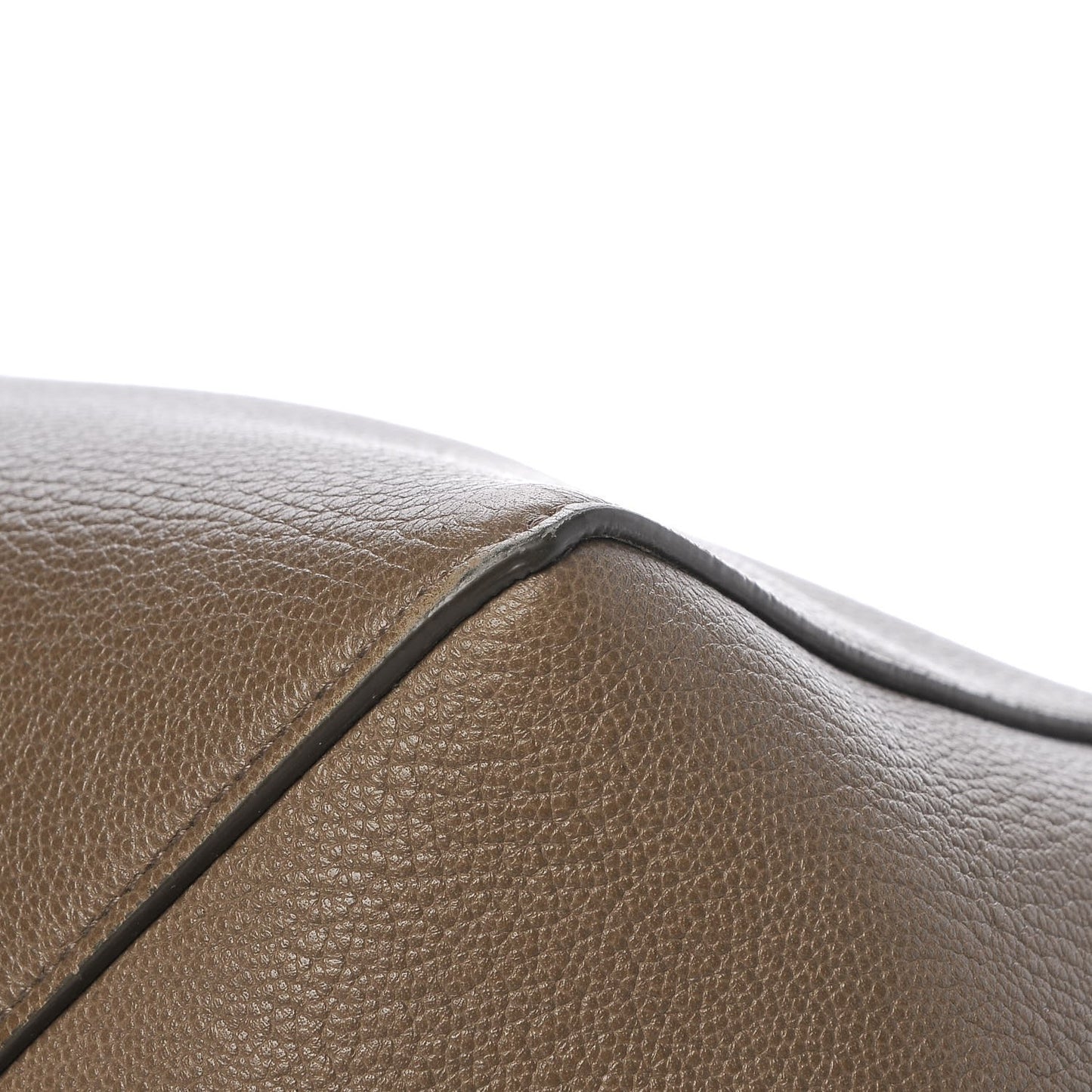 Soft Grained Calfskin Small Belt Cabas Phantom Taupe