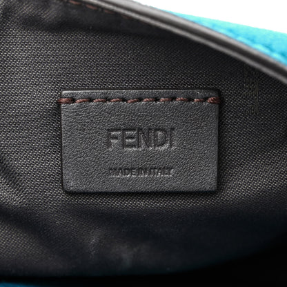 Fendi Chamois Mini Baguette Ottanio 6 of 14