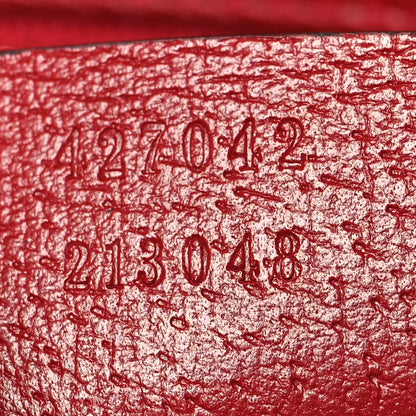 Gucci GG Supreme Monogram Tian Web Small Day Backpack Beige Multicolor Red 7 of 10