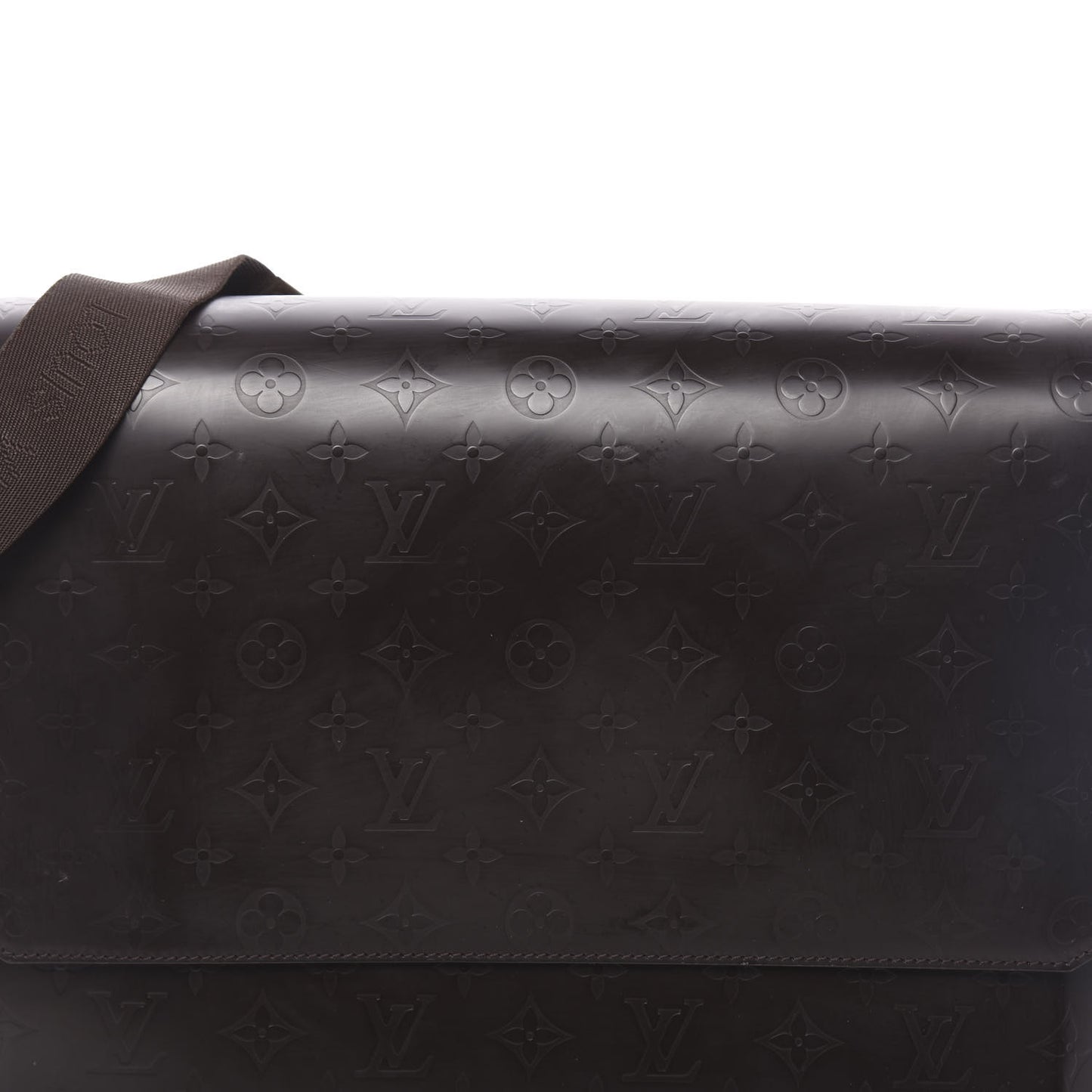 Monogram Glace Fonzie Messenger Bag Cafe