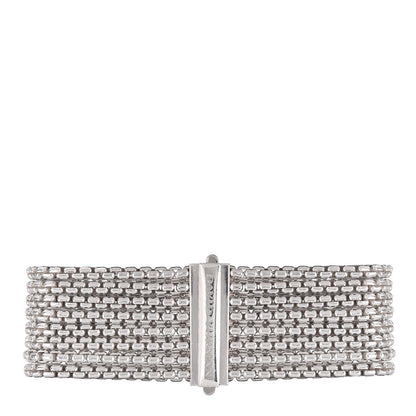 David Yurman Sterling Silver Eight-Row Box Chain Bracelet 3 of 4