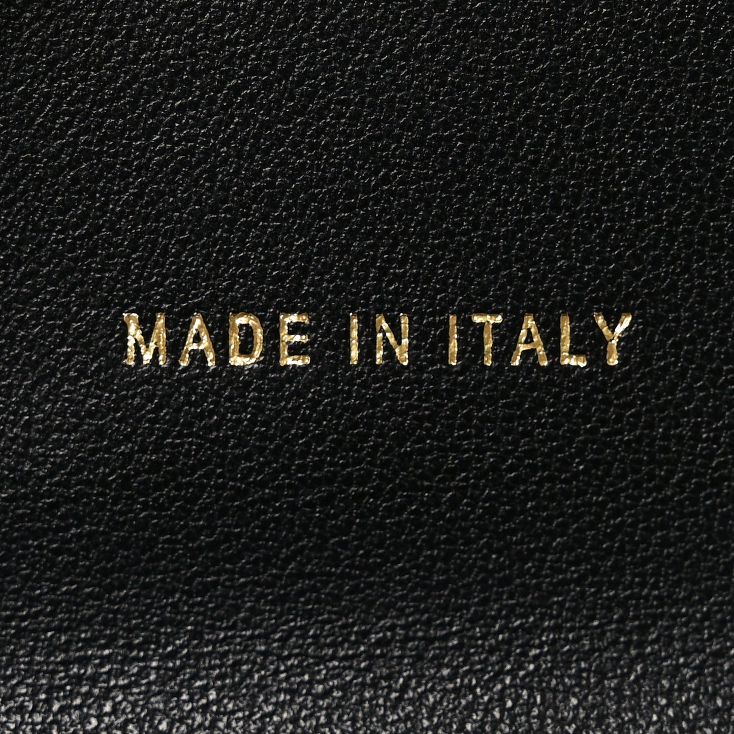 Calfskin Crocodile Embossed Crococo Flap Wallet Black