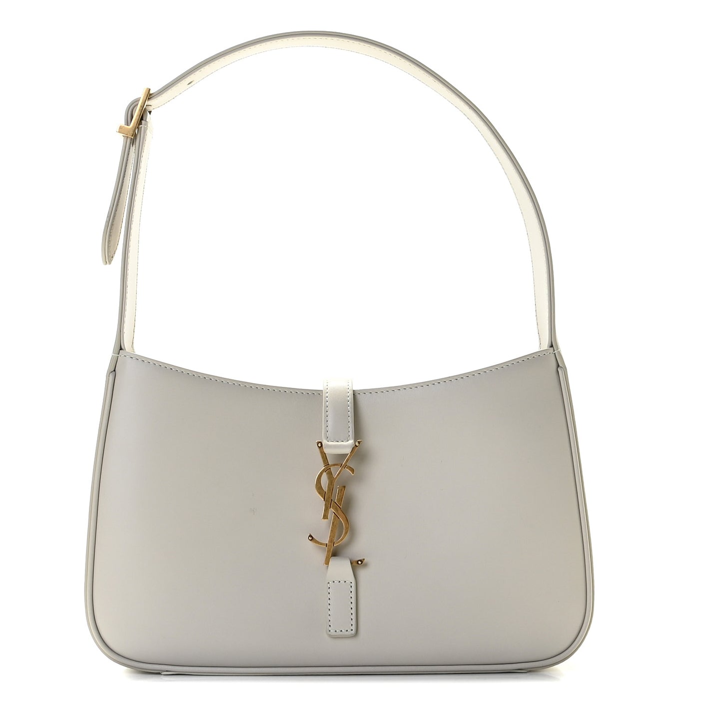Smooth Calfskin Le 5 A 7 Hobo Blanc Vintage
