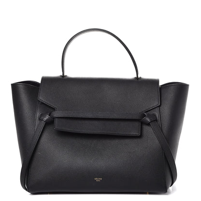 Celine Grained Calfskin Mini Belt Bag Black 1 of 10