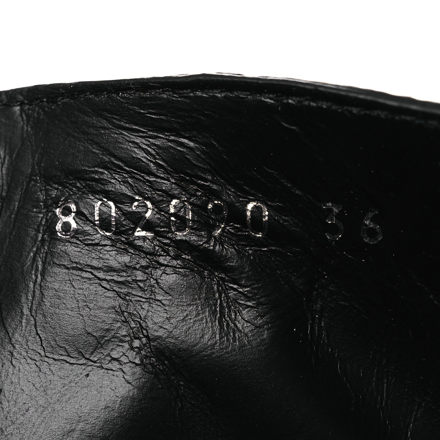 Balenciaga Agneau Arena Spiked Cagole 50mm Wide Boots 36 Black 10 of 11