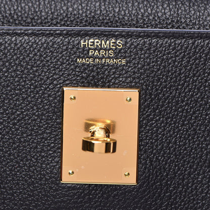 Hermes Togo Kelly Retourne 32 Black 26 of 36