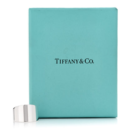 Tiffany Sterling Silver Out of Retirement Wide Ring 52 6 5 of 5