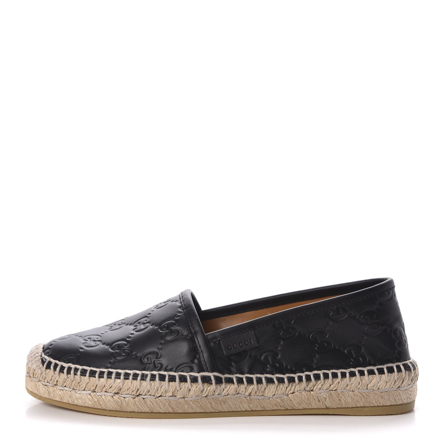 Guccissima Signature Espadrilles 35 Black