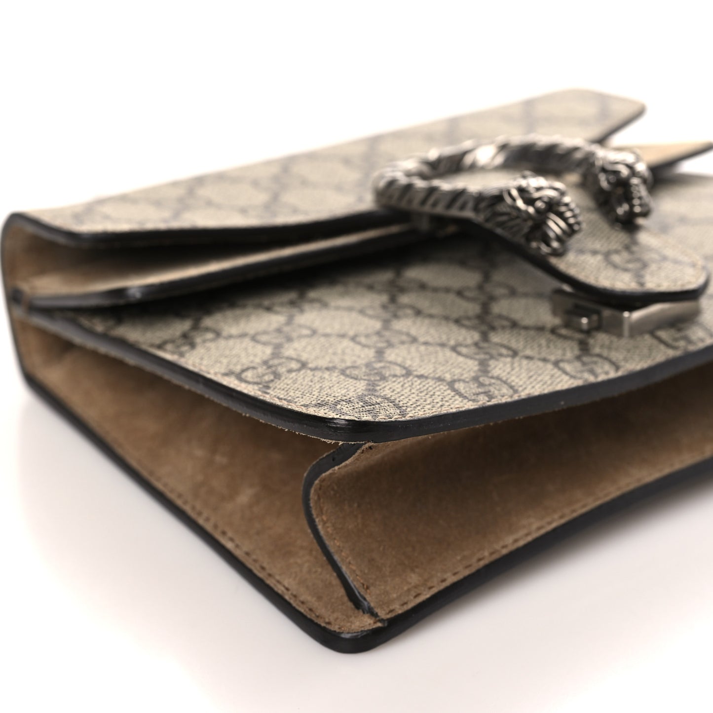 GG Supreme Monogram Mini Dionysus Shoulder Bag Taupe