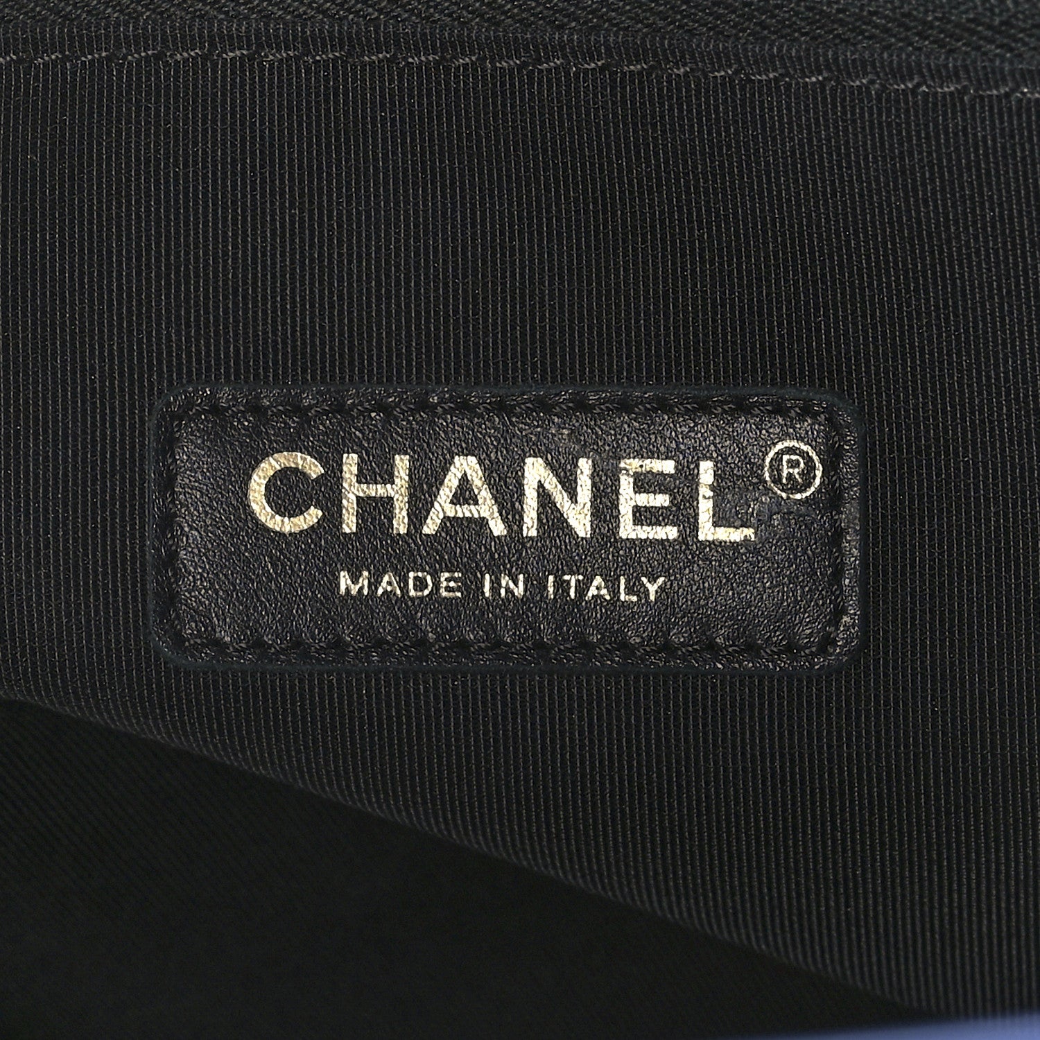 Chanel Tweed Calfskin Quilted Large 31 Shopping Bag Blue Multicolor 6 of 11