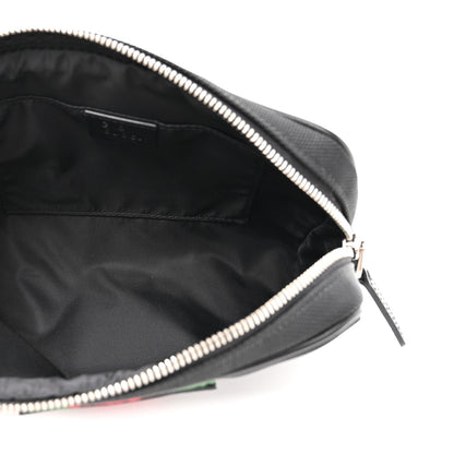 Gucci Canvas Web Slim Belt Bag Black 5 of 10