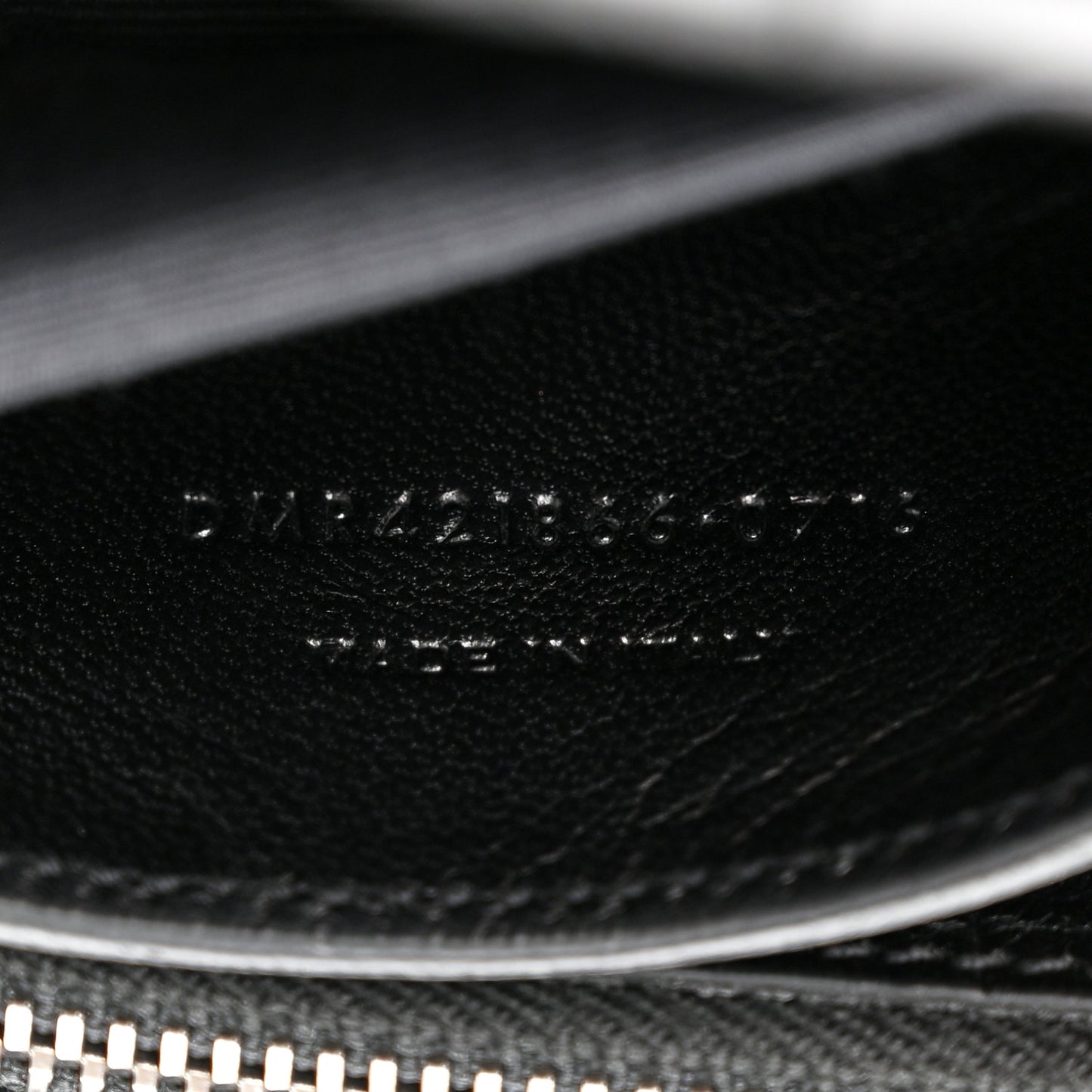 Calfskin Crocodile Embossed Monogram Large College Satchel Black