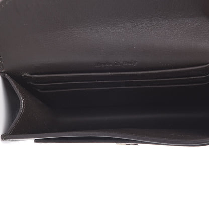 Celine Smooth Calfskin Pocket Card Holder Dark Rust 5 of 7