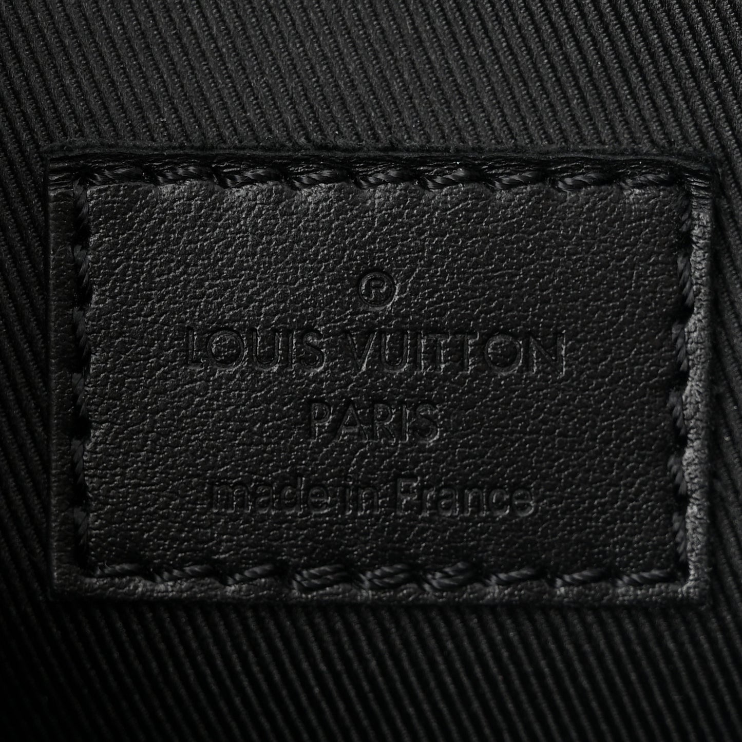 Monogram Eclipse Saumur Slingbag Black