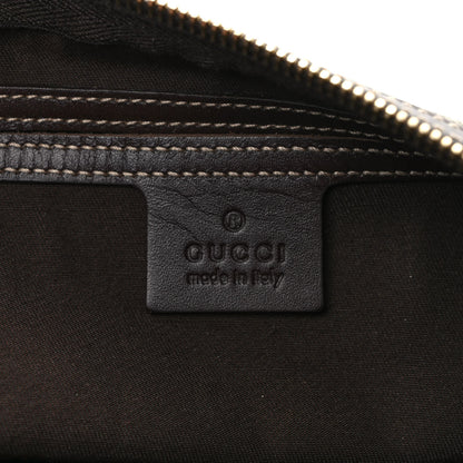 Gucci GG Supreme Monogram Belt Bag Dark Brown 6 of 9