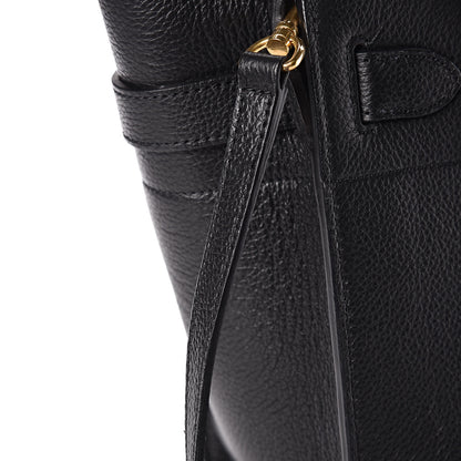 Mulberry Classic Grain Small Bayswater Zip Tote Black 9 of 13