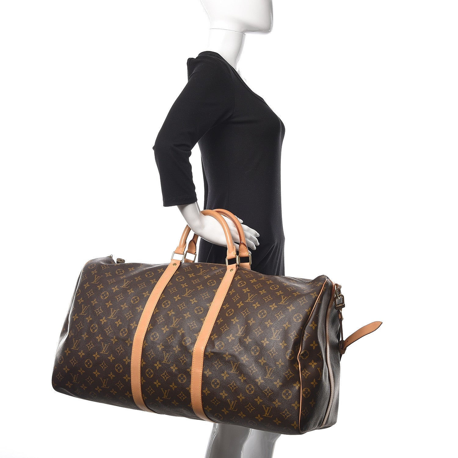 Louis Vuitton Monogram Keepall Bandouliere 60 2 of 10