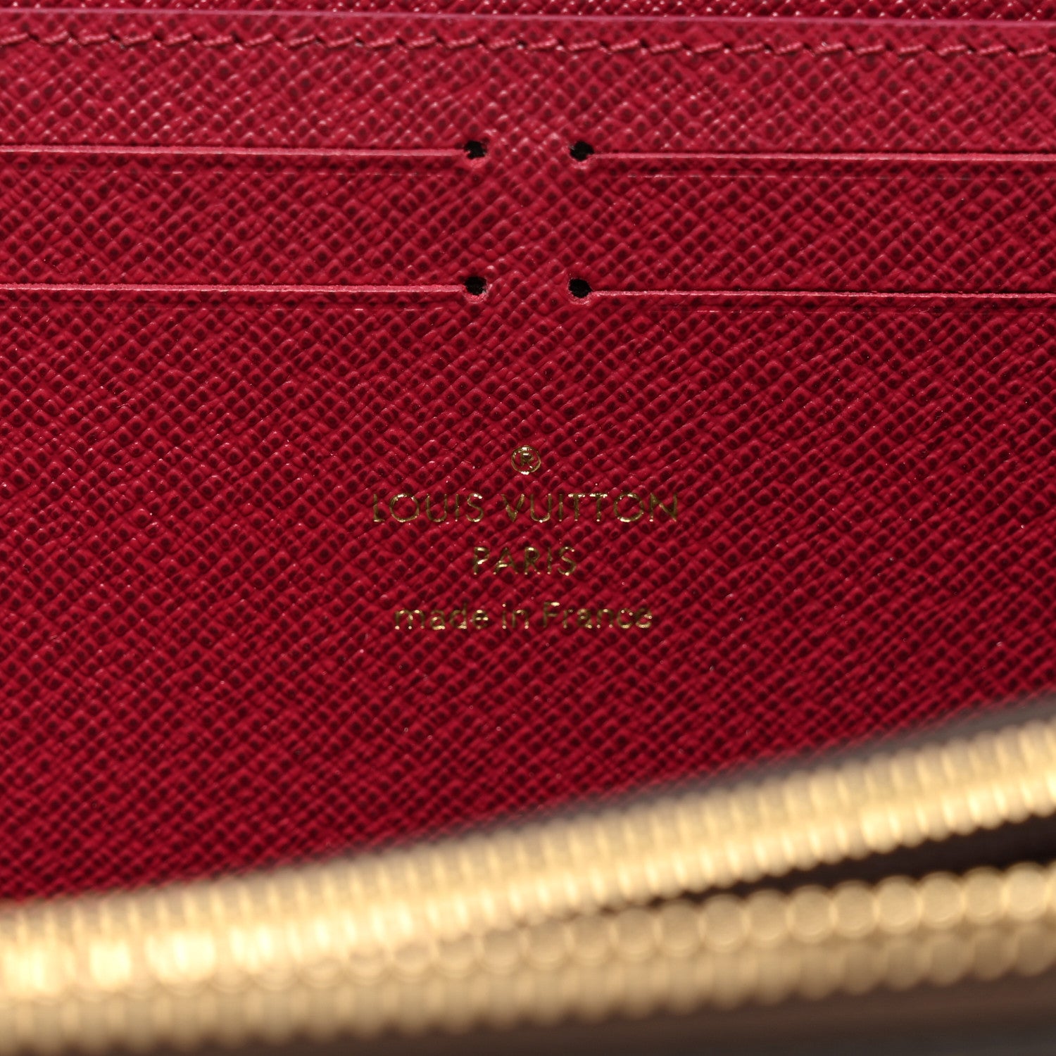 Louis Vuitton Monogram Clemence Wallet Fuchsia 6 of 7