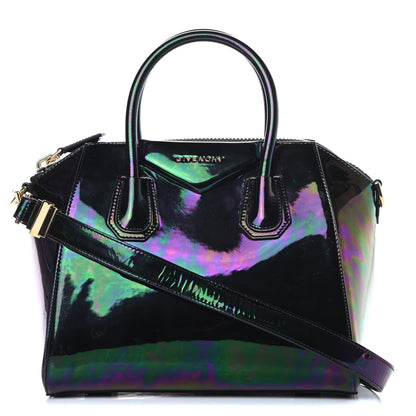 Givenchy Calfskin Oil Slick Small Antigona Black 1 of 11