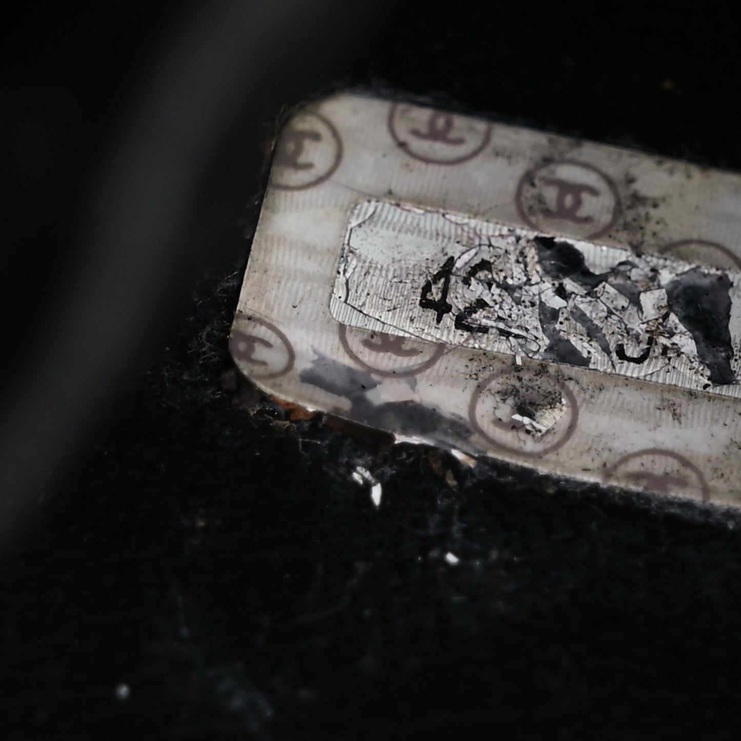 Caviar Cosmetic Vanity Bag Black