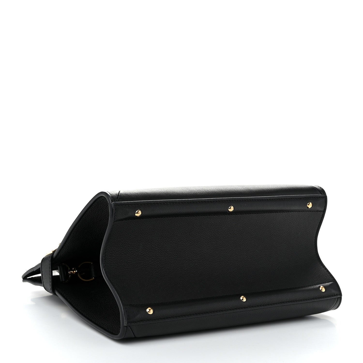 Louis Vuitton Grained Calfskin Steamer MM Black Chataigne 4 of 10