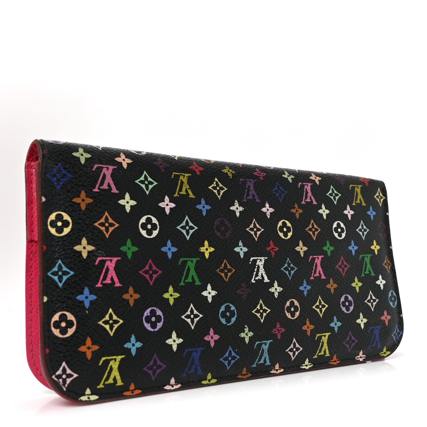 Louis Vuitton Monogram Multicolor Insolite Wallet Black Grenade 3 of 6