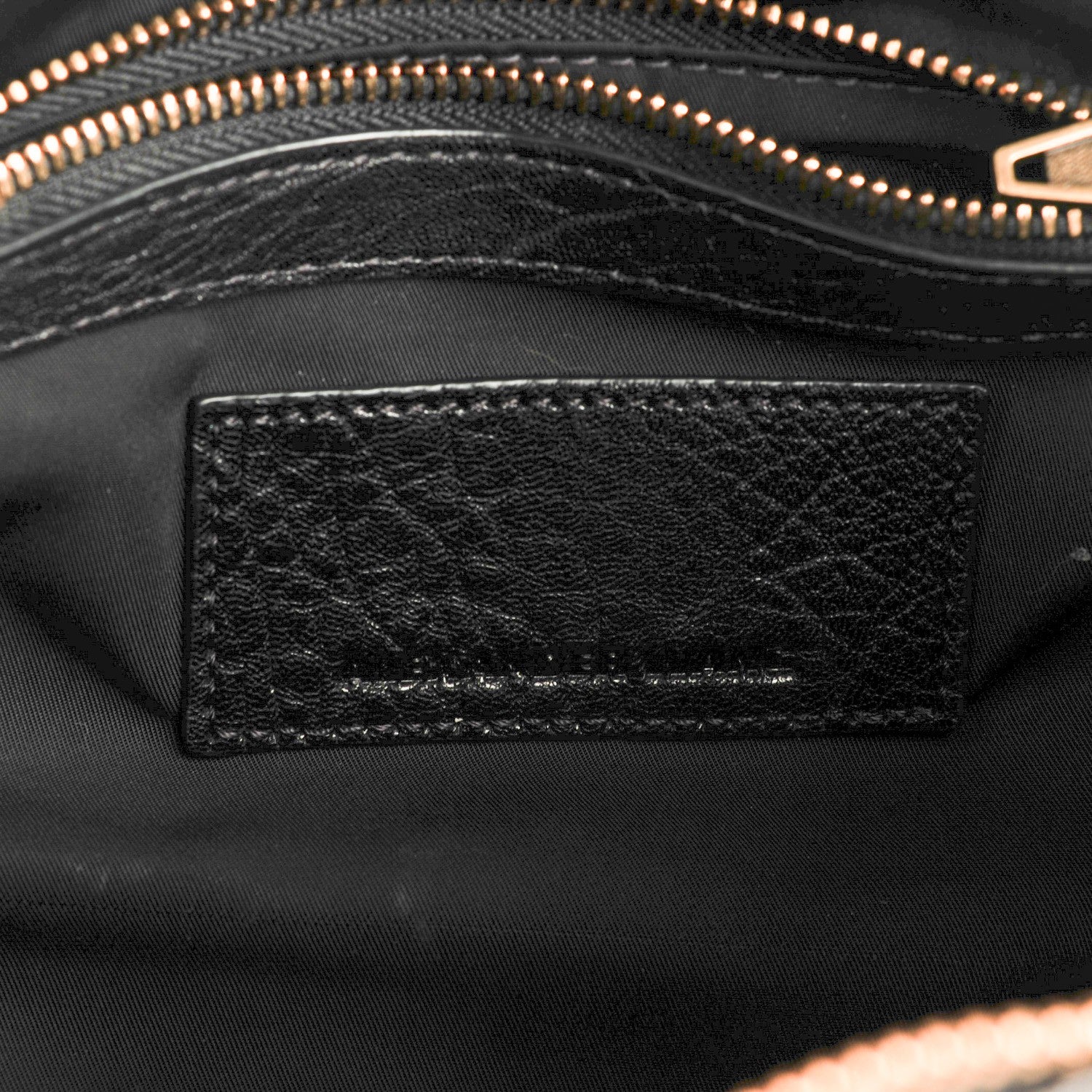 Alexander Wang Pebbled Lambskin Rockie Black Antique Brass Hardware 6 of 7