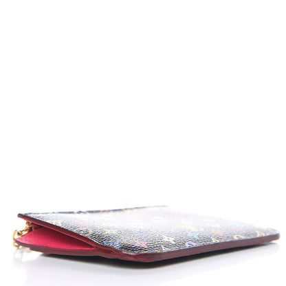 Louis Vuitton Monogram Multicolor Key Pouch Black Grenade 4 of 7