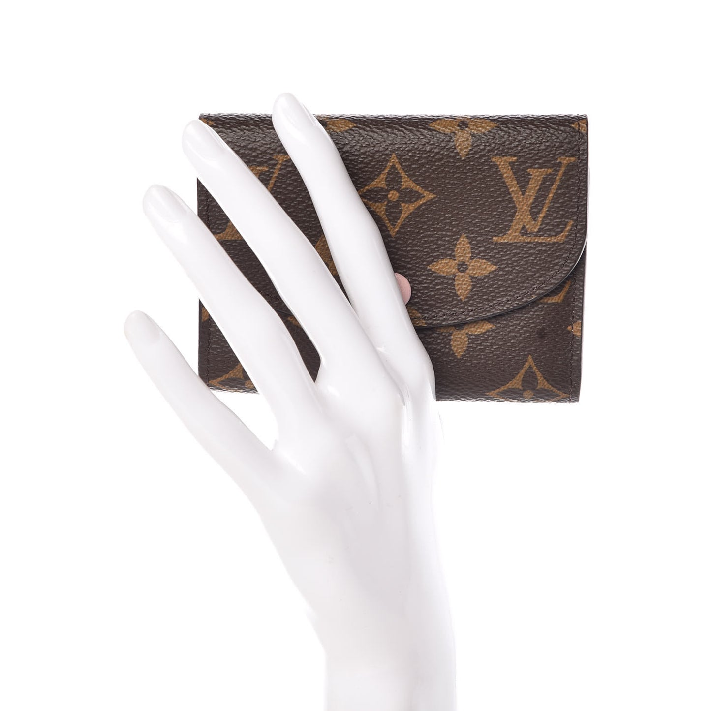 Monogram Rosalie Coin Purse Rose Ballerine