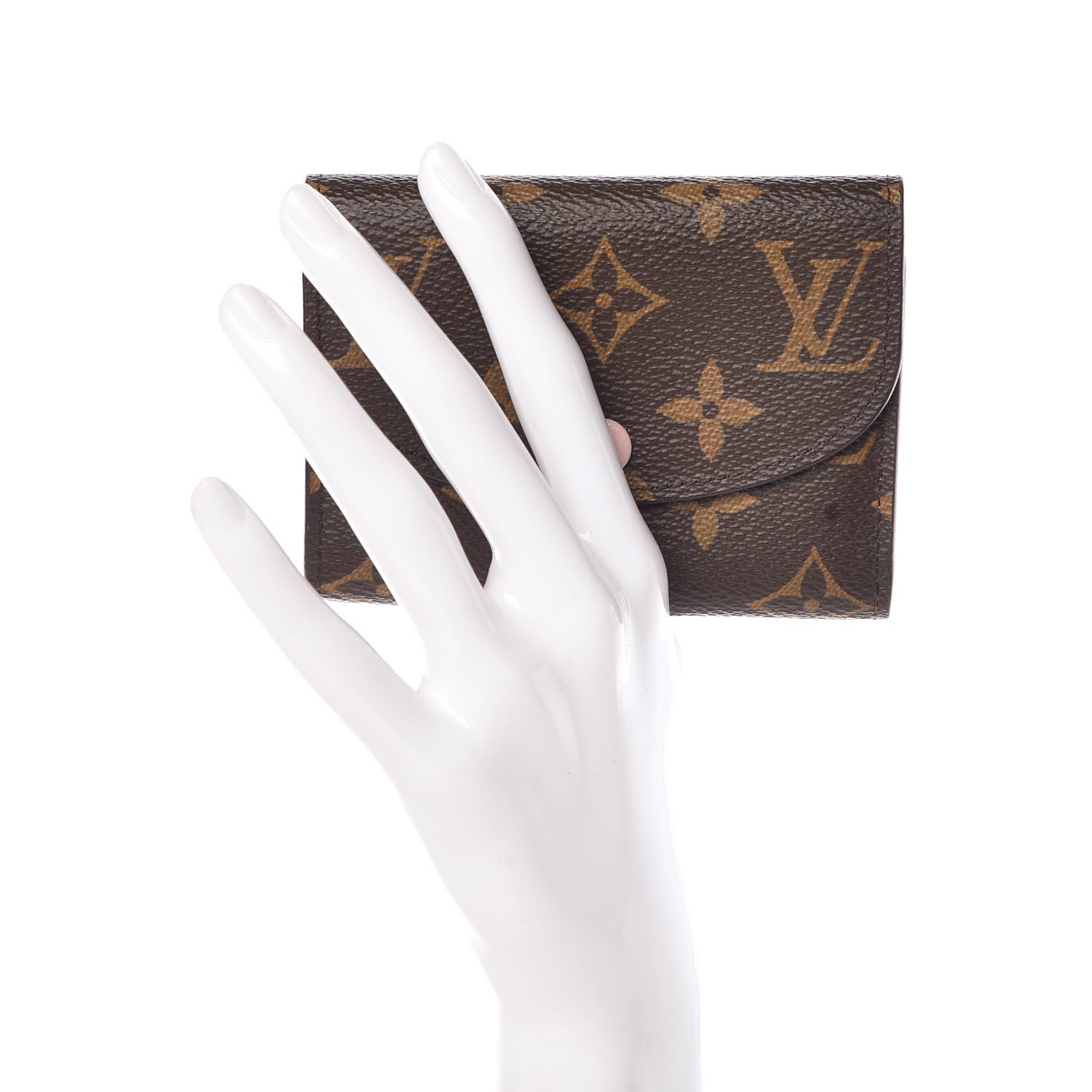 Louis Vuitton Monogram Rosalie Coin Purse Rose Ballerine 2 of 7