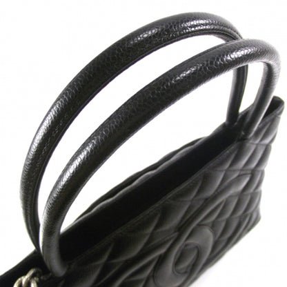 Chanel Caviar Medallion Tote Black 6 of 10